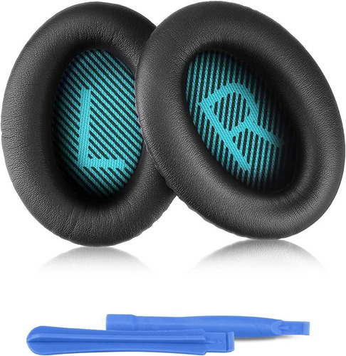 Almohadillas Para Auriculares Bose (qc2/qc15 Y Mas), Negro