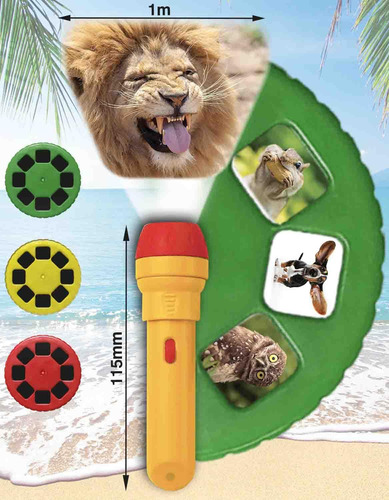 Brainstorma Juguetes Antorcha Y Proyector De Animales Divert