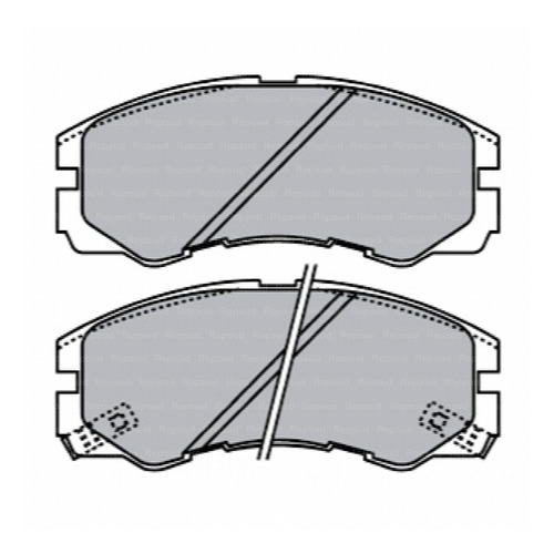 Pastillas De Freno Delanteras Chevrolet Trooper 4wd 1998