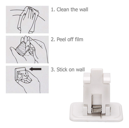 Xiaery Soporte Para Caña De Tubo Abrazadera De Pared Con