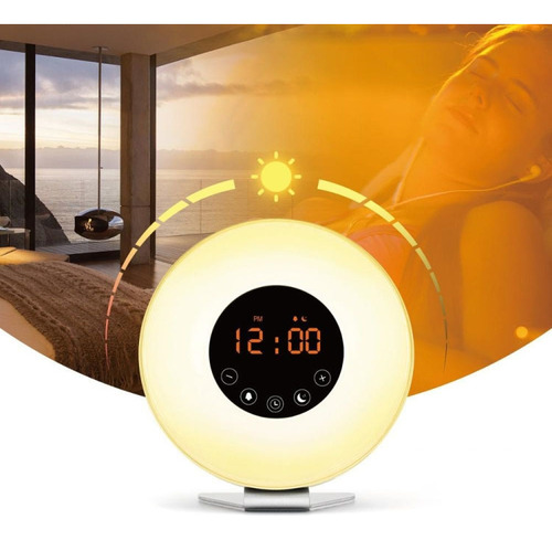 Reloj Despertador Con Luz De Despertador Inteligente Led Tou