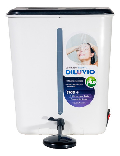 Calefon Elec Diluvio D25 Plus Pvc Maitess