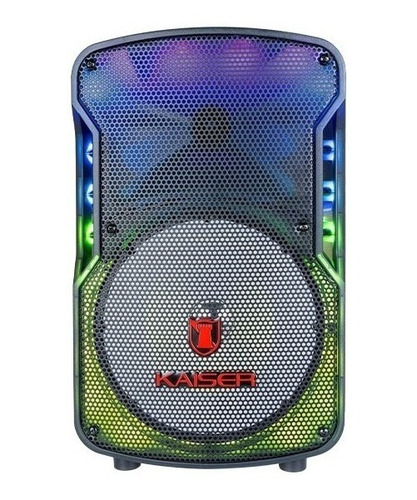 Imagen 5 de 5 de Bocina Bafle 8'' Flame Lightning Semi Trasparente Ksr-link