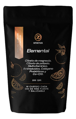 Elemental - Suplemento Alimenticio Sabor Mandarina