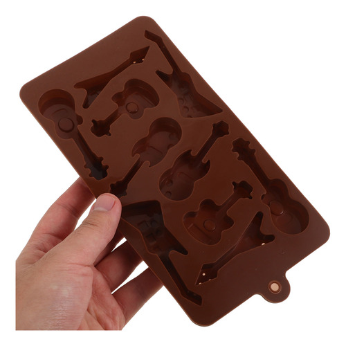 Base De Guitarra Con Base De 10 Cavidades, Silicona, Tarta,