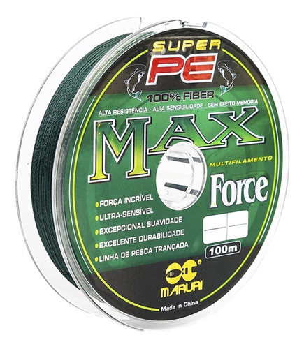 Multifilamento Maruri Max Force 0.20 X 100 Mts