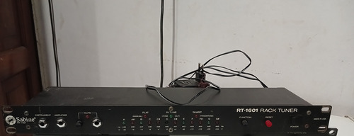 Sintonizador De Instrumentos De Rack Sabine Rt-1601 (Usado)