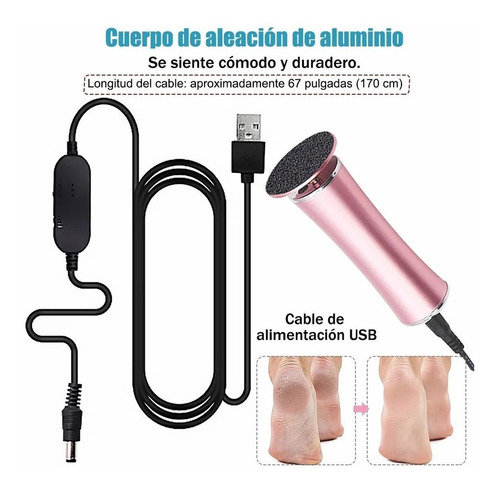 Máquina Exfoliante Eléctrica Lima De Pies Quita Callos