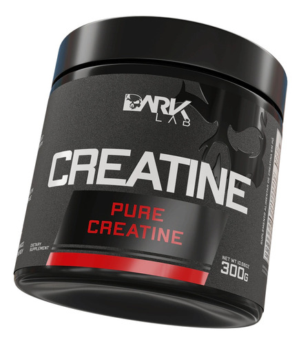 Whey Concentrado 1kg + Creatina Pura 300g Dark Lab Sabor Morango