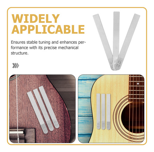 Arquivo De Encaixe De Noz De Guitarra De 3 Peças: Arquivos P