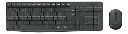 Kit Combo Teclado Y Mouse Inalambrico Logitech Mk235, Usb