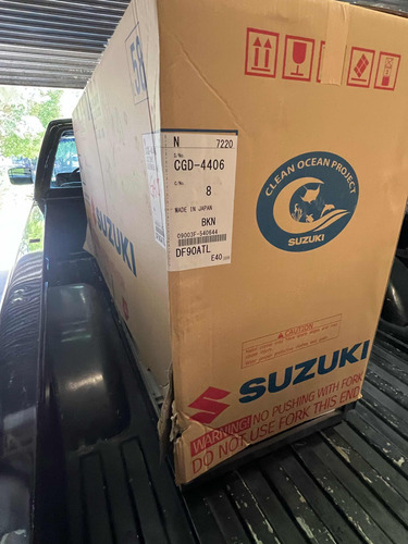 Motor Suzuki 90 Hp 4 T Cero Hs Factura Gtia Entrega Ya