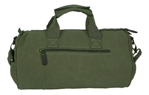 Bolsa Transversal Lona Academia Trabalho Esportiva Unisex Cor Verde