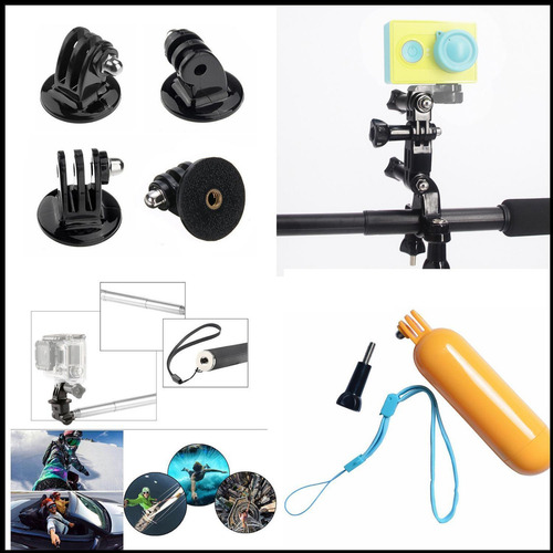 Kit Acessórios Para Gopro Hero 6 7 8 9 10 4k Com 65 Peças