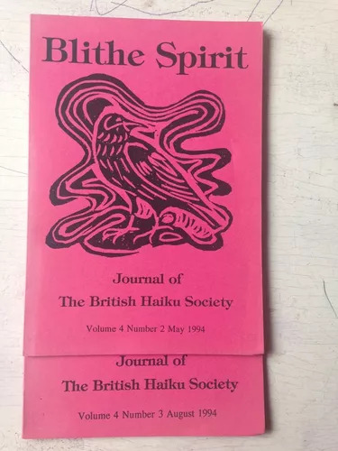 Journal Of The British Haiku Society - Vol. 4/ Nº 2 Y 3