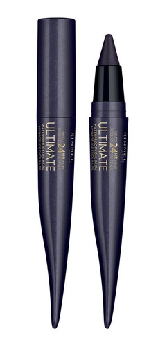 Delineador Rimmel Ultimate Waterproof 24hs Azul Kajal