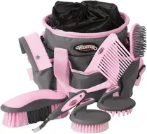Comprar Kit De Aseo Para Caballos Weaver 7 Accesorios - Gray\u002Fpink