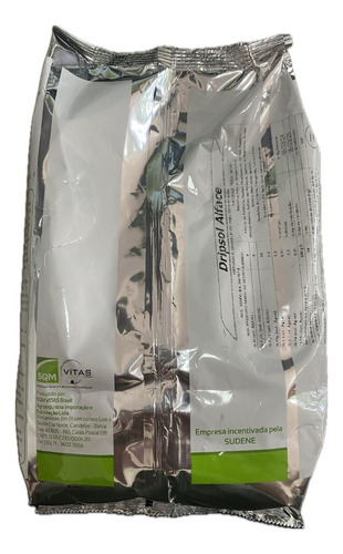 Adubo Fertilizante Dripsol Alface Folhosa 08-09-34 - 9kg