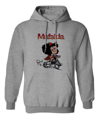 Sudadera Mafalda Paseo Triciclo