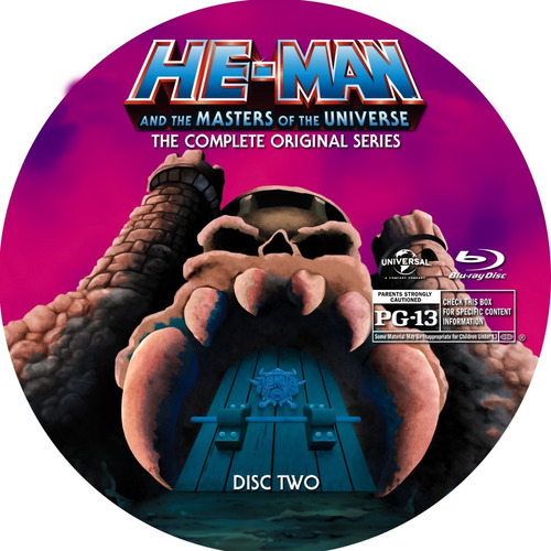 He-man And The Motu 1983 Completa Bluray. 2 Discos. Esp. Lat