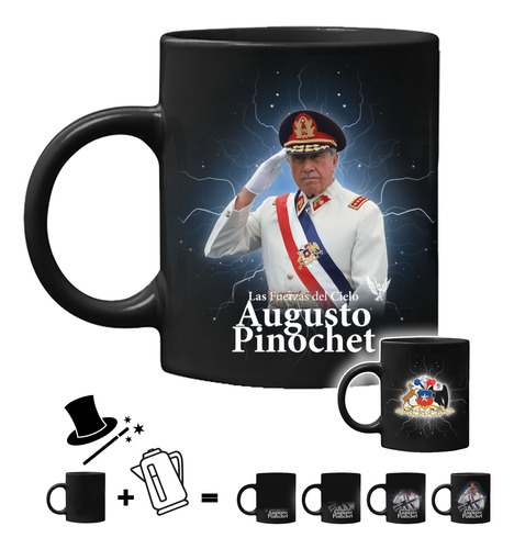 Bello Tazón Mágico Presidente Augusto Pinochet Ugarte 01