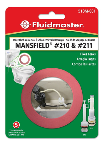 Fluidmaster M--p Mansfield Sello Valvula Descarga Color