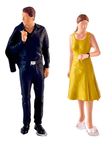 Figuras De Pessoas Em Escala 1:64, Masculino E Feminino