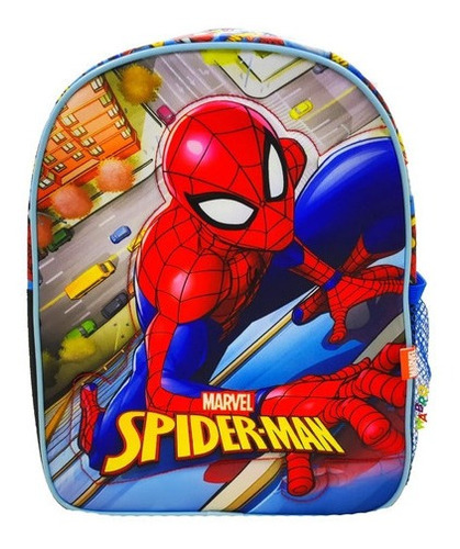 Mochila De Espalda Spiderman C/lic. Original 12'' 31209