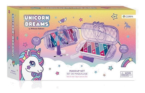 Unicorn Dreams Set De Maquillaje Pupa Rectangular Cristal