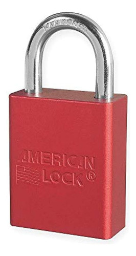 Paquete De 6 Candados American Lock Con Cuerpo De Aluminio M