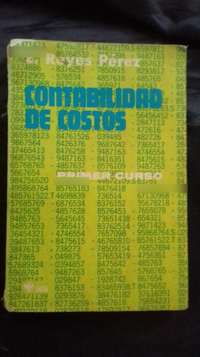 Contabilidad De Costos Libro