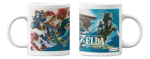 Tazones Tazas Blancas Zelda Breath Of The Wild