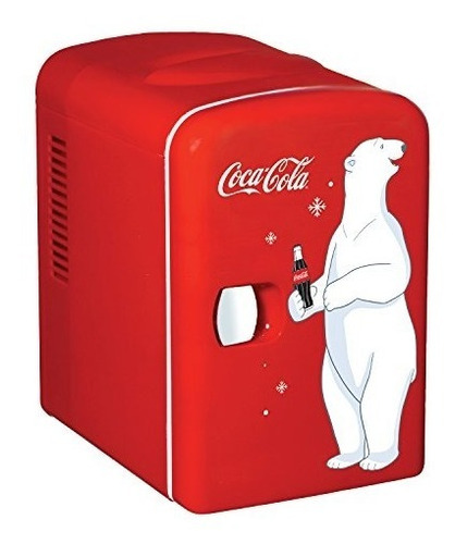 Coca - Cola Kwc-4 6-can Personal Mini 12v Corriente Continua