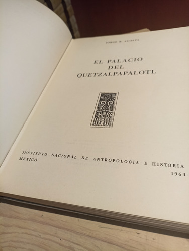 El Palacio De Quetzalpapalotl (Usado)