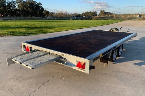 Imagen 9 de 14 de Trailer Temared Carplataform C/frenos 4.50 Mts 2700 Kg