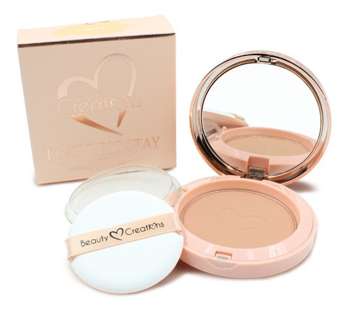 Polvo Compacto Flawless Stay Beauty Creations Color 7.0