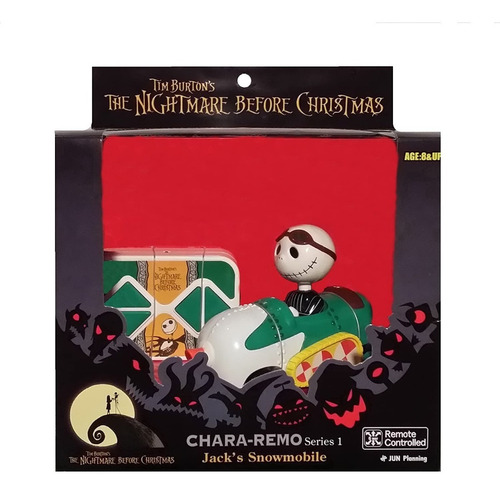 Jack Snowmobile Nightmare Before Christmas/unico/reliquia