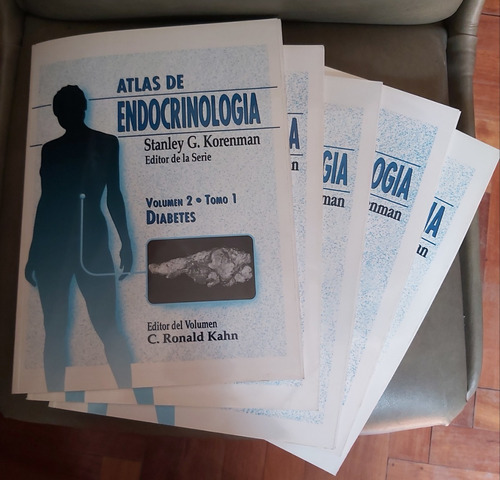 Atlas De Endocrinología  Vol.2  5 Tomos