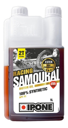 Aceite Sintético Moto Ipone Samurai Racing 2t Ipone Motoscba