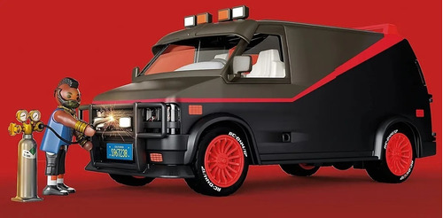 Imagen 5 de 10 de Playmobil 70750 La Camioneta De Brigada A Con 4 Muñecos