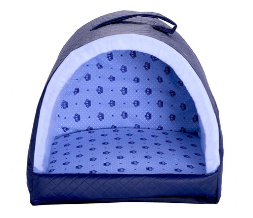 Cama Pet Iglu Realeza Azul