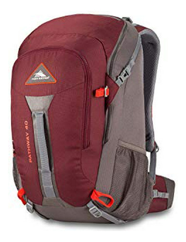 High Sierra Pathway Internal Frame Hiking Pack, Pine-slate-c