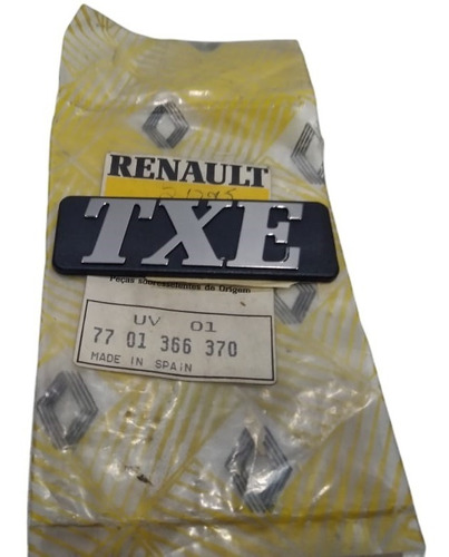 Emblema  Txe  Leyenda De Guardabarro Renault 21