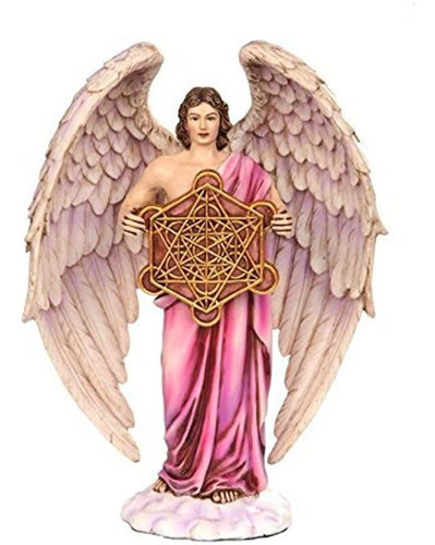 Ptc 10 Pulgadas Metatron Angel Estatua De Resina Religiosa O