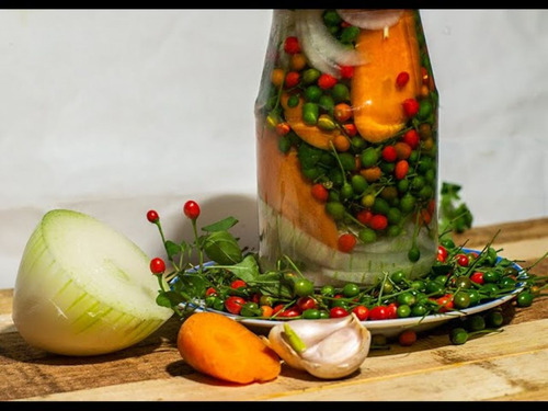 Chiles Piquin En Escabeche El Alamo 420 Gr C/u