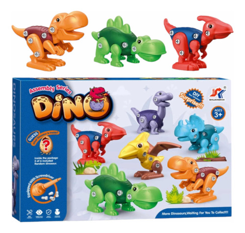 Juego De Dinosaurios Para Armar