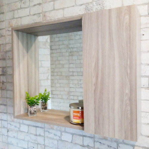 Imagen 5 de 8 de Mueble Con Espejo Para Baños