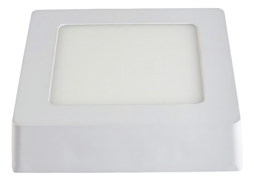 Painel 11x11 Plafon Led 6w Sobrepor Quadrado Home Led