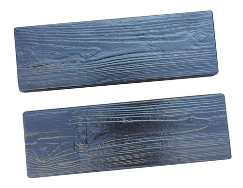 Molde De Madera De 2 Piezas, Formas De Piedra De Grano De