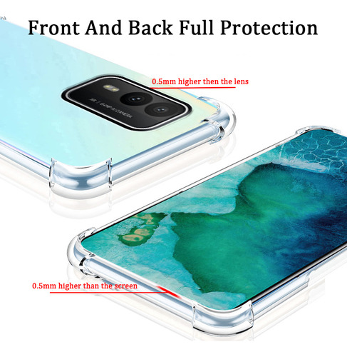 Funda Para Nokia Xr21 Transparente Adsorbente